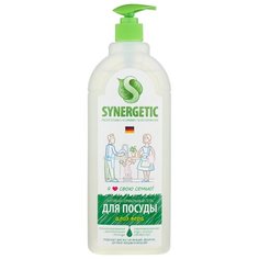 Synergetic Гель для мытья посуды Алоэ 1 л с дозатором