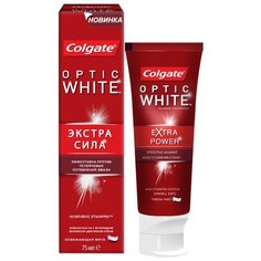 Зубная паста Colgate Optic White Экстра сила, мята, 75 мл