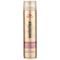 Wella Лак для волос Wellaflex Для чувствительной кожи головы сильной фиксации, сильная фиксация, 250 мл