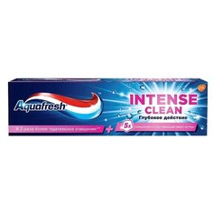 Зубная паста Aquafresh Интенсивное очищение Глубокое действие, 75 мл
