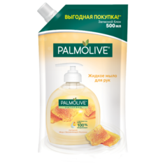 Мыло жидкое Palmolive Натурэль Питание Мед и увлажняющее молочко, 500 мл