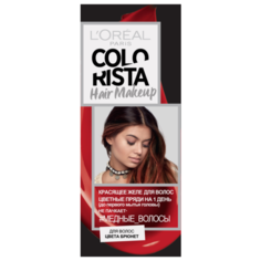 Гель LOreal Paris Colorista Hair Make Up для волос цвета брюнет, оттенок Медные Волосы, 30 мл
