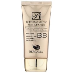 Bergamo Magic Snail BB крем SPF50 50 мл, оттенок: бежевый