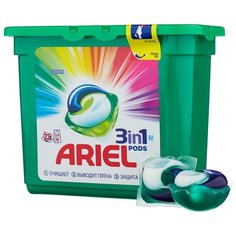 Капсулы Ariel Color, пластиковый контейнер, 23 шт