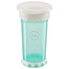 Поильник-непроливайка Happy Baby 15046, 350 мл mint