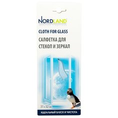 Салфетка для стекол и зеркал Nordland