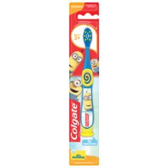 Зубная щетка Colgate Миньоны 2+, синий