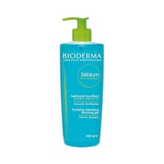 Bioderma Sebium Foaming Gel Очищающий гель-мусс с помпой, 500 мл, с дозатором