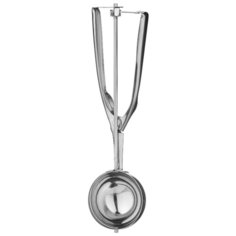 Ложка для мороженого Mallony механическая, 6 см стальной