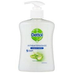Мыло жидкое Dettol Антибактериальное с алоэ и витамином Е, 250 мл