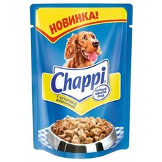 Влажный корм для собак Chappi курица 24шт. х 100г