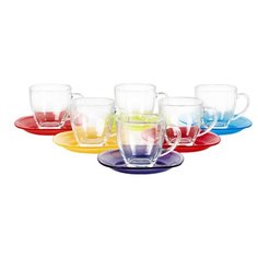 Чайный сервиз Luminarc Carina Rainbow 12 предметов N4217/J5978