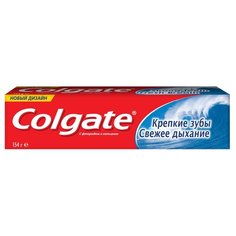 Зубная паста Colgate Крепкие зубы Свежее дыхание, мята, 100 мл