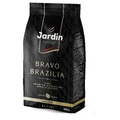 Кофе в зернах Jardin Bravo Brazilia, арабика, 1 кг