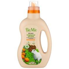 Кондиционер для белья BIO-SOFT с эфирным маслом мандарина и экстрактом хлопка BioMio 1 л флакон