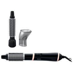 Фен-щетка Philips HP8661 Essential Care черный/бежевый
