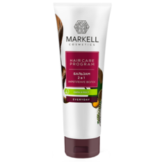 Markell бальзам Hair Care Program 2 в 1 Укрепление волос, 250 мл