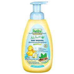 BabyLine Nature Гель для купания с мятой и солодкой 500 мл