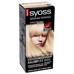 Syoss Color Стойкая крем-краска для волос, 10-12 Кристальный блонд