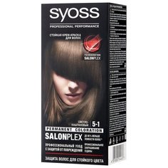 Syoss Color Стойкая крем-краска для волос, 5-1 Светло-каштановый