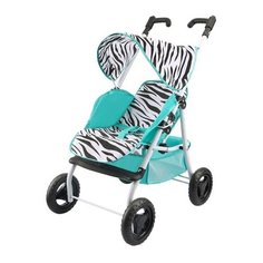 Прогулочная коляска S+S Toys Like in life 200100674 мятный/зебра