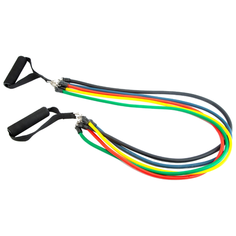 Эспандер универсальный BRADEX Спорт профи зеленый/черный/красный