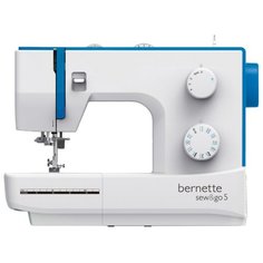 Швейная машина Bernina Bernette Sew&Go 5, бело-голубой