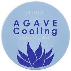 Petitfee Охлаждающие гидрогелевые патчи для век с экстрактом агавы Agave cooling hydrogel eye patch (60 шт.)