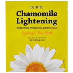 Petitfee Гидрогелевая маска Chamomile Lightening с экстрактом ромашки, 32 г