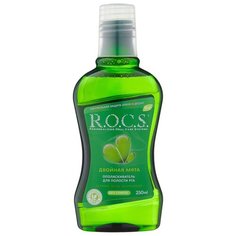 R.O.C.S. ополаскиватель Двойная мята, 250 мл