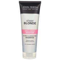 John Frieda шампунь Sheer Blonde Brilliantly Brighter для придания блеска светлым волосам 250 мл