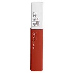 Maybelline Super Stay Matte Ink жидкая помада для губ стойкая матовая, оттенок 117, Ground-breaker