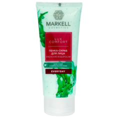 Markell пенка-скраб для лица Lux comfort японские водоросли 100 мл