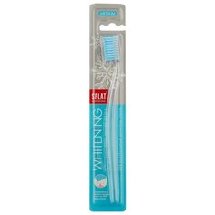 Зубная щетка SPLAT Whitening medium, голубой