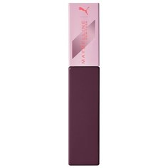 Maybelline x Puma Super Stay Matte Ink жидкая помада для губ матовая стойкая, оттенок 13, Неистовый