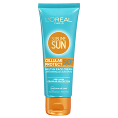 LOreal Paris крем Sublime Sun Экстра Защита, SPF 50, 75 мл