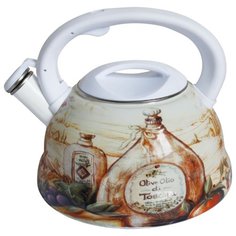 Rainstahl Чайник 7540-30RS\WK 3 л белый/коричневый/бежевый