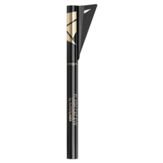 LOreal Paris Суперлайнер с трафаретом Flash Cat Eye, оттенок 01 черный