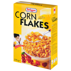 Готовый завтрак Bruggen Corn Flakes хлопья, коробка, 375 г