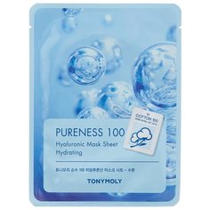 TONY MOLY тканевая маска Pureness 100 Hyaluronic Acid увлажняющая, 21 мл