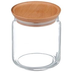 Luminarc Банка с деревянной крышкой Box Mania 0,75 л прозрачный/бежевый