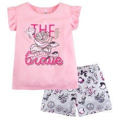 Пижама Bossa Nova размер 34, розовый/бежевая набивка