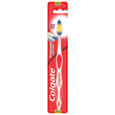 Зубная щетка Colgate Классика Здоровья многофункциональная, средней жесткости, красный