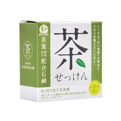 Clover мыло туалетное для лица с зеленым чаем, 80 г