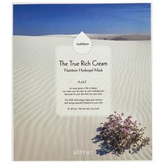 Ultru Кремово-гидрогелевая маска The True Rich Cream Nutrition Hydrogel Mask, 25 г