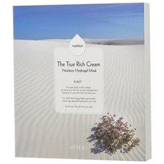Ultru Кремово-гидрогелевая маска The True Rich Cream Nutrition Hydrogel Mask, 25 г, 4 шт.