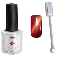 Набор для маникюра Runail магнит и гель-лак Cat’s eye