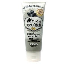 Utena скраб для лица Everish из древесного угля и скорлупы грецкого ореха 135 г