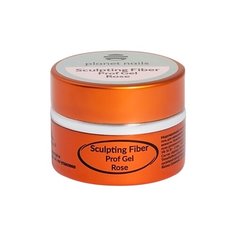 Гель planet nails Sculpting Fiber Prof Gel моделирующий, 5 г прозрачно-розовый