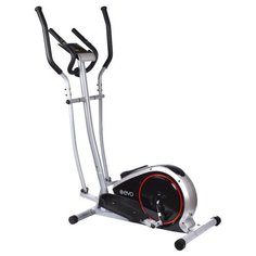 Эллиптический тренажер Evo Fitness Ergo EL серебристый